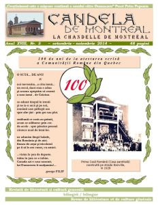 Numarul XVIII - 4 octombrie - noiembrie 2014 